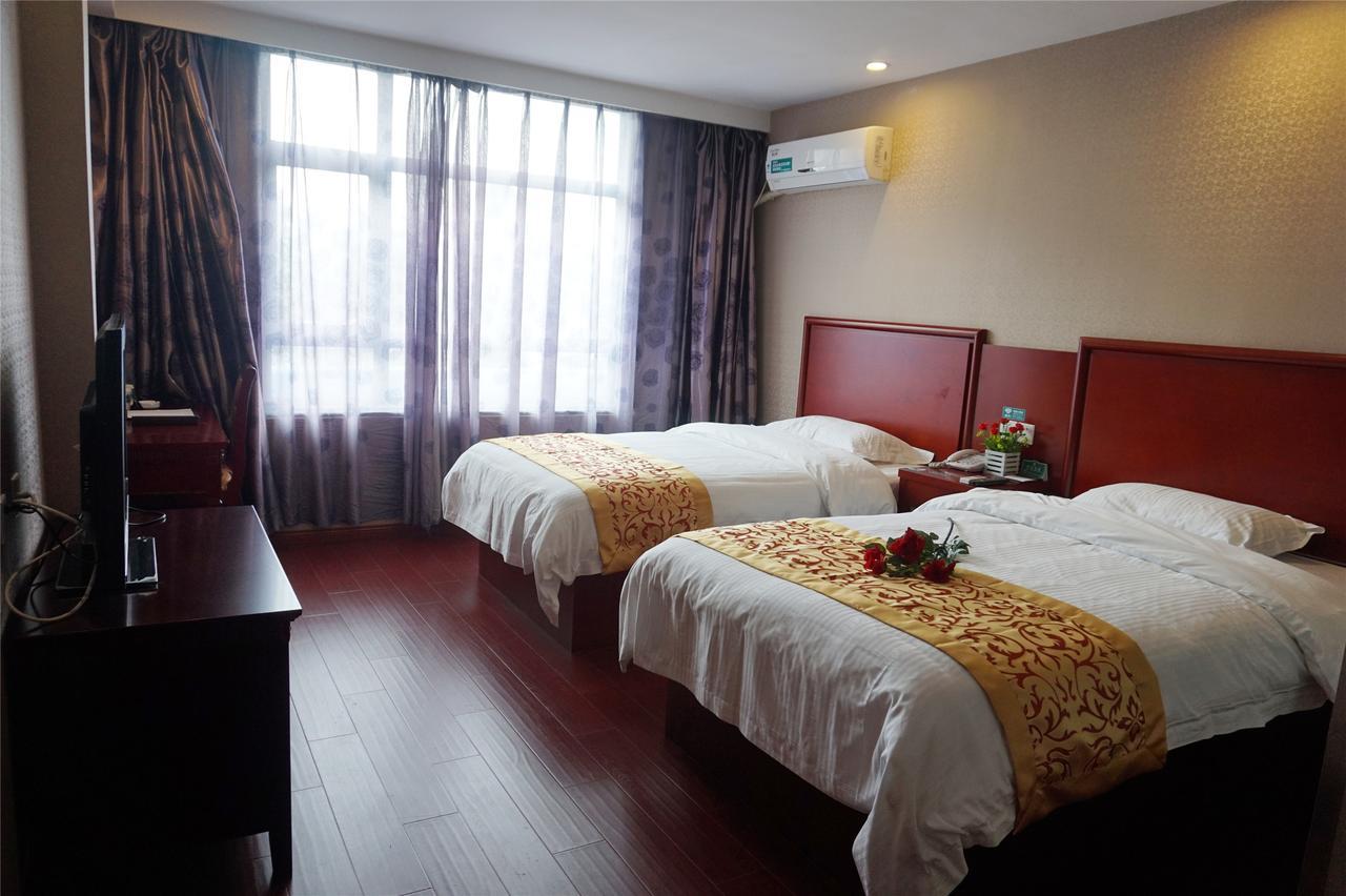 Greentree Inn Shandong Qingdao Development District Sdust Express Hotel Exterior foto