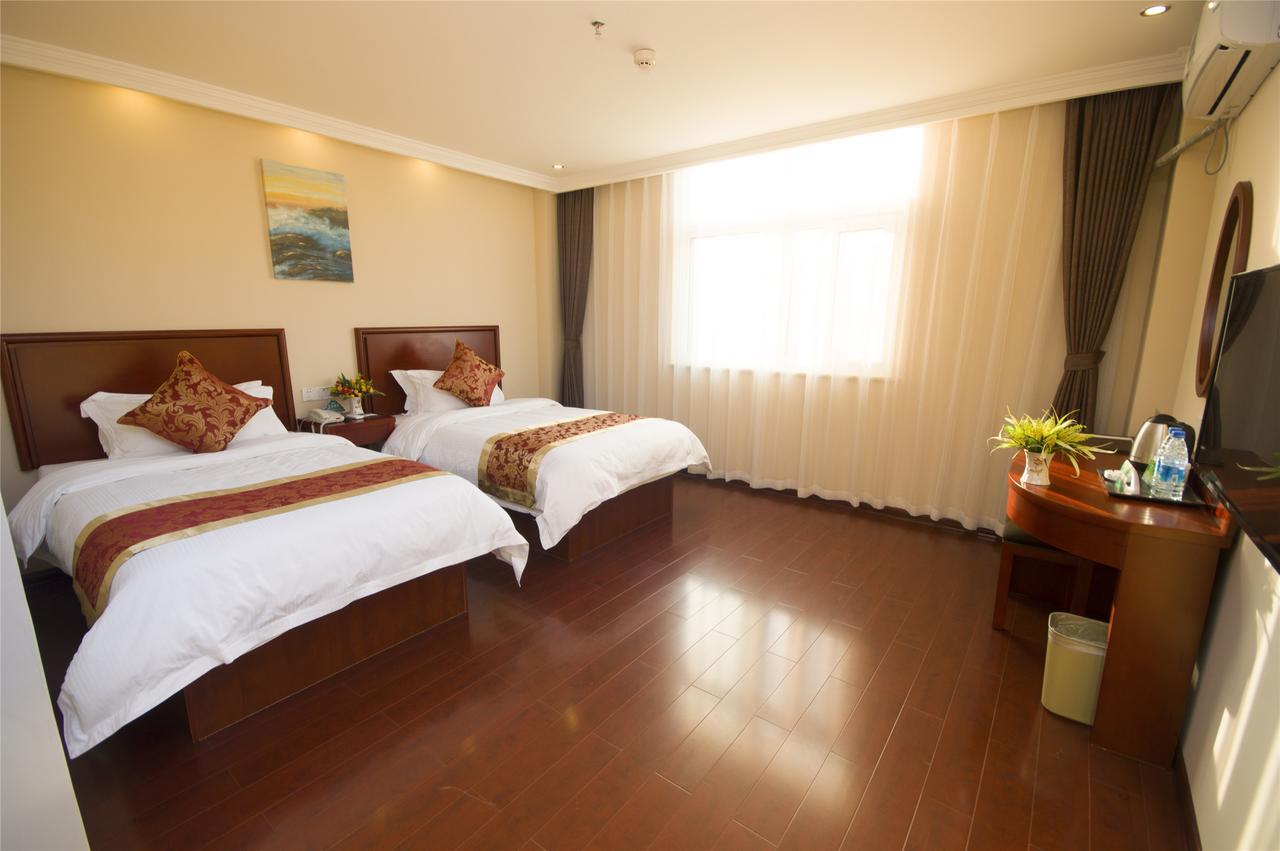 Greentree Inn Shandong Qingdao Development District Sdust Express Hotel Exterior foto